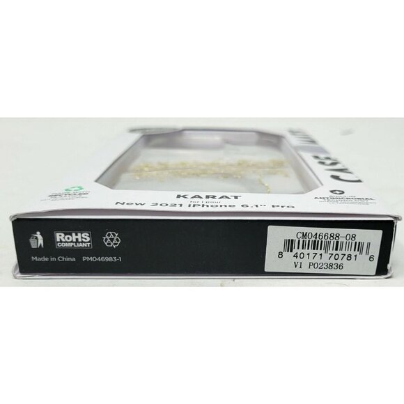 Case-Mate Karat Marble Case for iPhone 13 Pro 6.1" 2021 - Marble Design - Picture 3 of 3